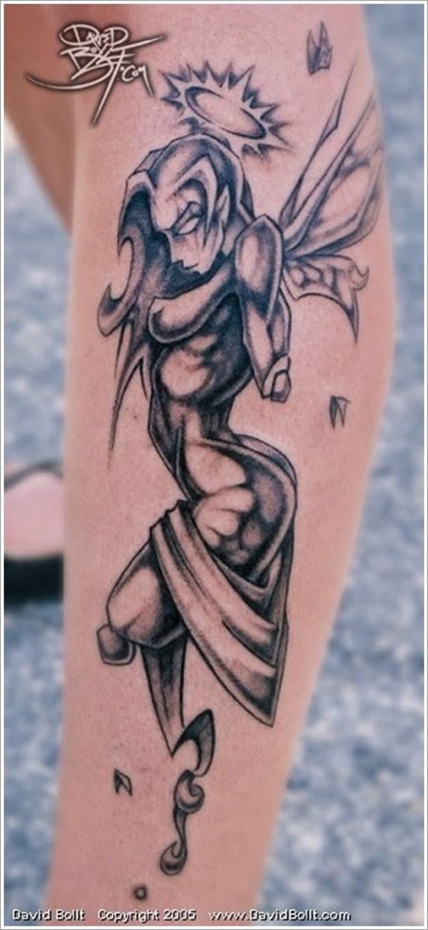 Gothic Fairy | Gothic tattoo, Gothic fairy tattoo, Fairy tattoo