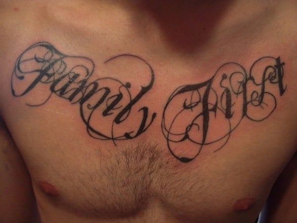 Family Tattoos Designs For Men