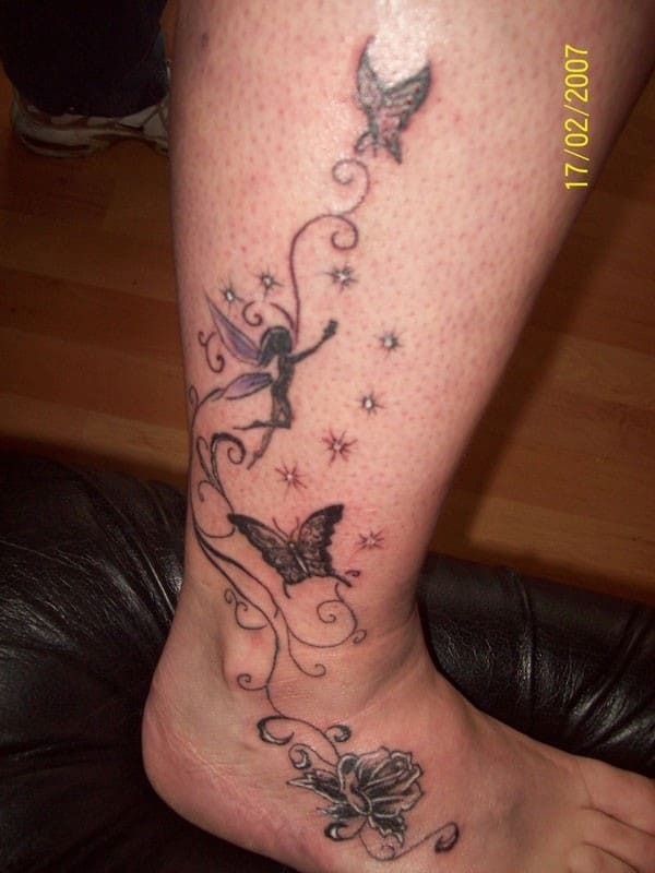 15 Pretty Fairy Tattoo Designs with Names and Meanings