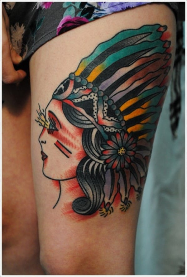 Common Symbols in American Indian Tattoos