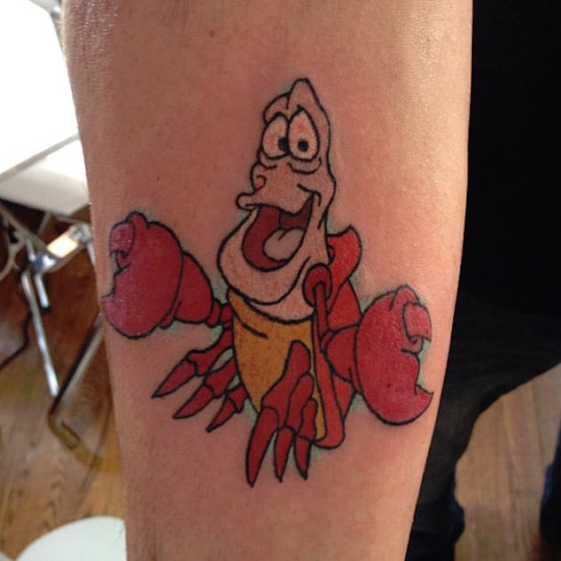 sebasitan-little-mermaid-lobster-tattoo