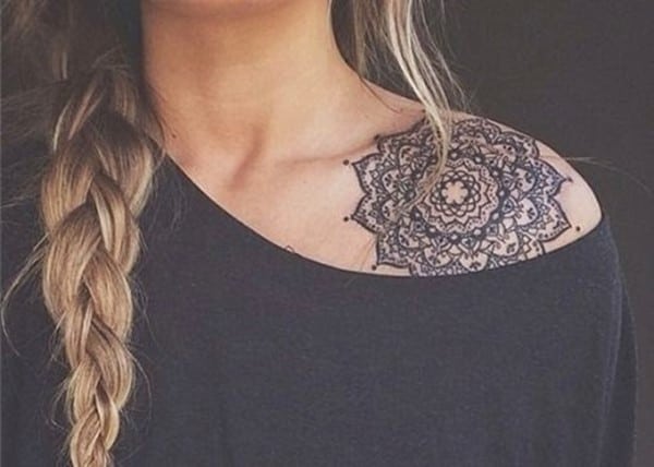 shoulder tattoos for girls