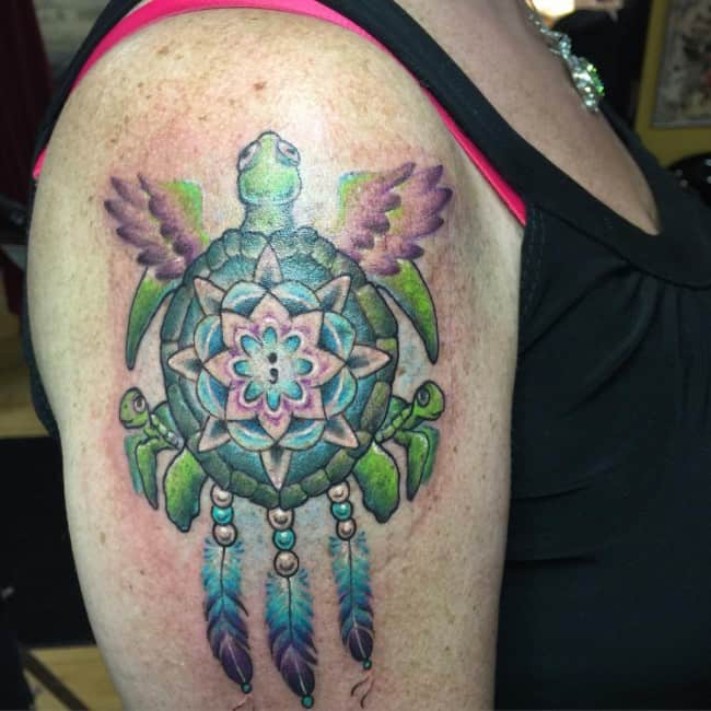 150 Popular Sea Turtle Tattoo Designs And Meanings ...