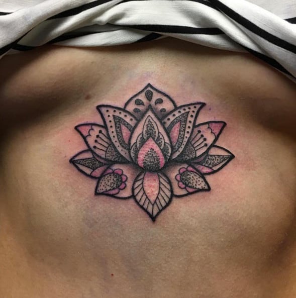 flower tattoo lotus