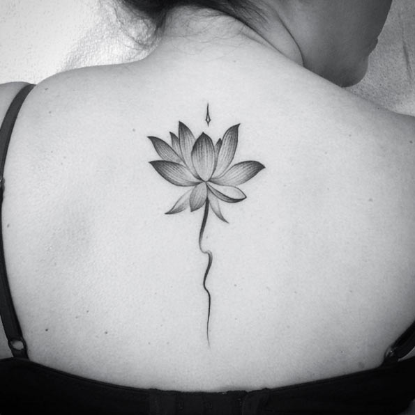 Elegant Lotus Flower Tattoos Meanings