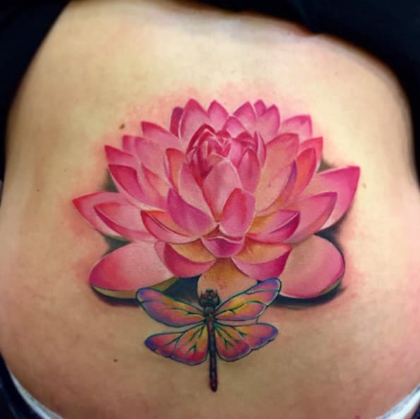 160 Small Lotus Flower Tattoos & Their Meanings (February 2020)