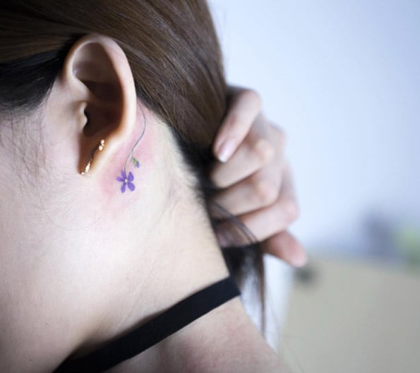 64 Free Tattoo Simple Violet HD Tattoo Images