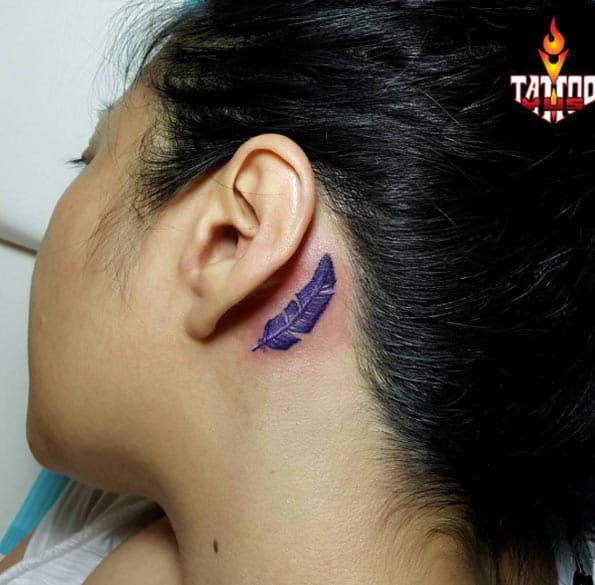 Ear Tattoo Ideas BehindtheEar Tattoos and More Photo Guide  TatRing