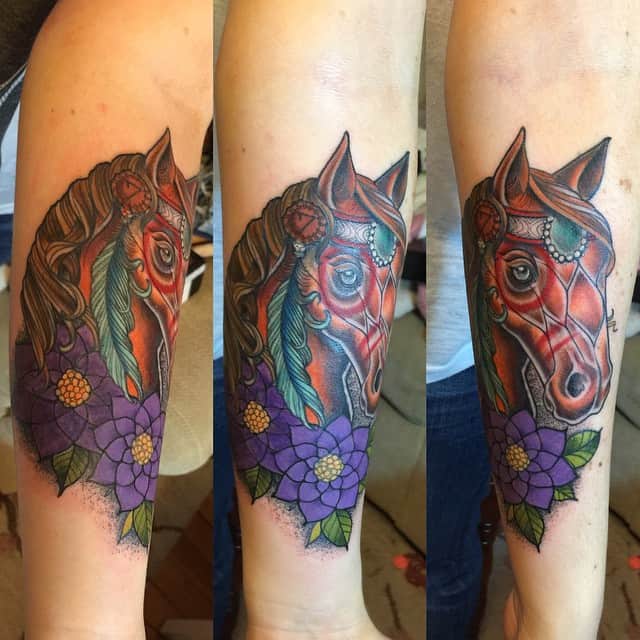 horse tattoos