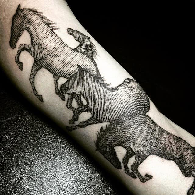 horse tattoos