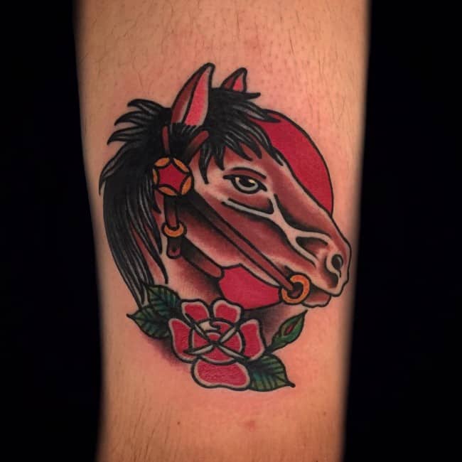 Horse tattoo hires stock photography and images  Alamy