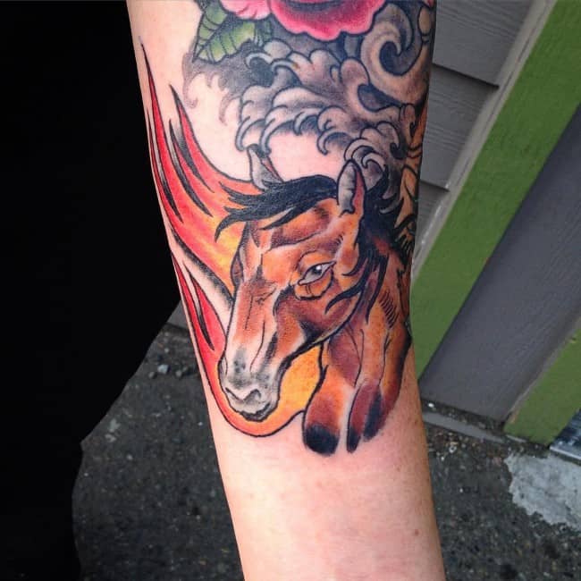 78 Nervewracking Yet Meaningful Ideas Of Horse Tattoos For Your Next  Upgrade