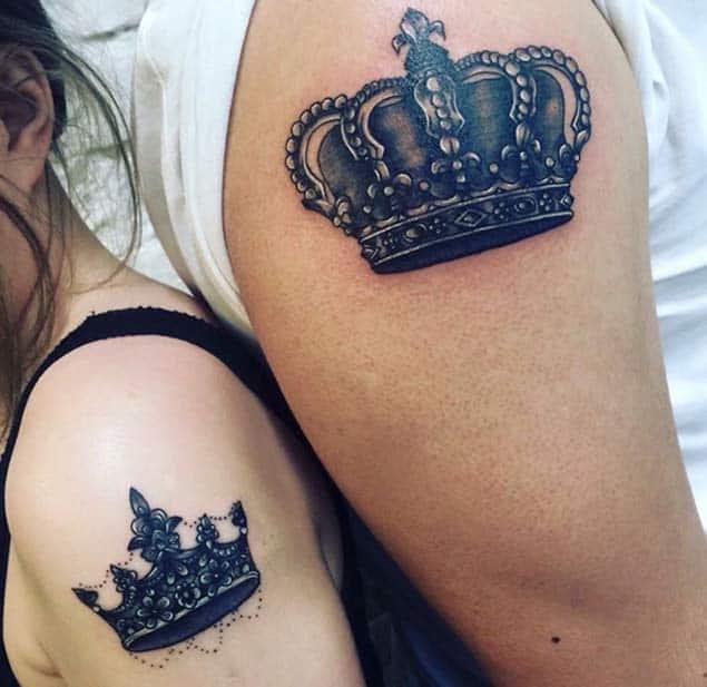 Matching King and Queen Crowns by 