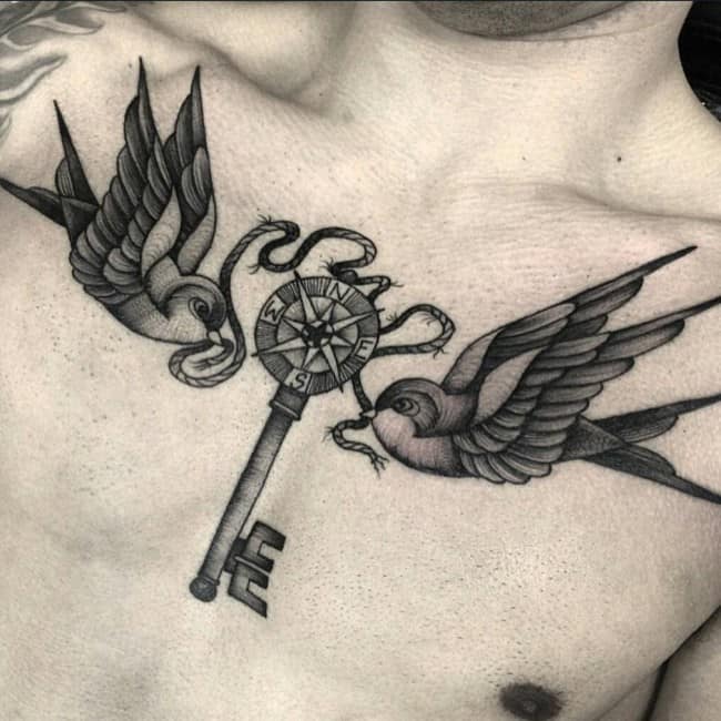 Lock and Key Tattoos