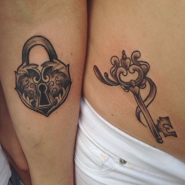 Lock and Key Tattoos