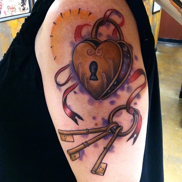 Lock and Key Tattoos