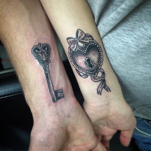 Lock and Key Tattoos