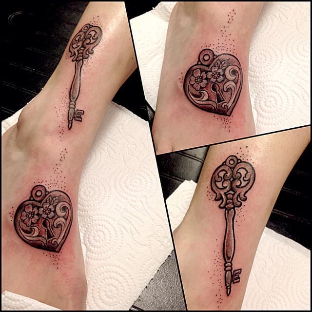 Lock and Key Tattoos