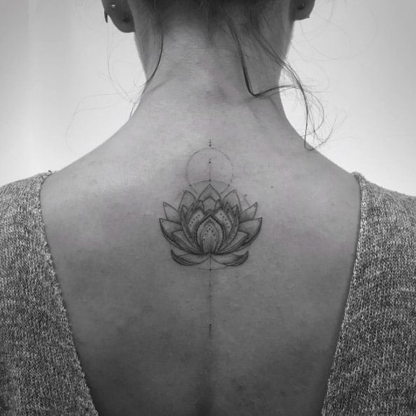 160 Small Lotus Flower Tattoos & Their Meanings (February 2020)