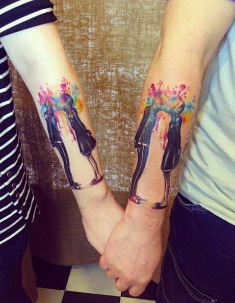 250 Cool Matching Tattoos for Couples