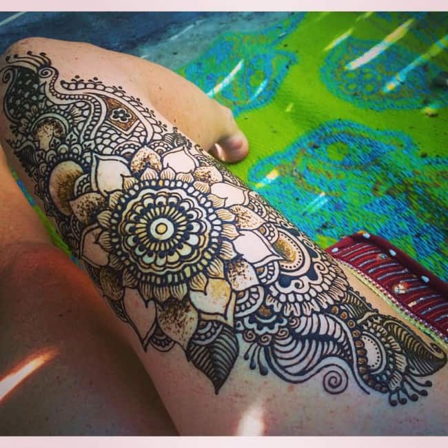 189 Most Attractive Thigh Tattoos For Women