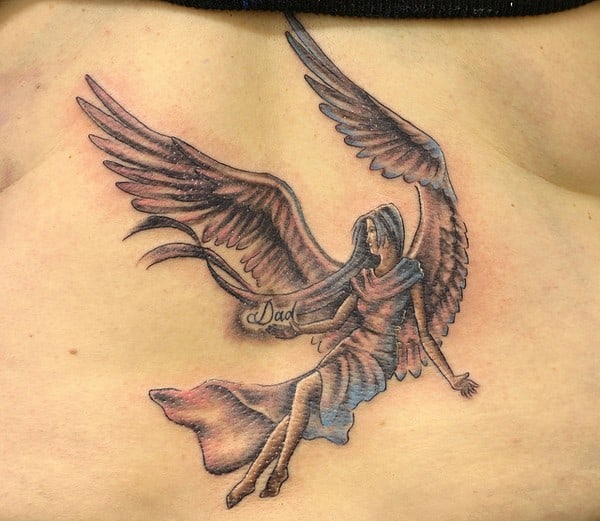 Top 58 Angel Tattoos