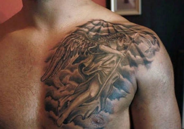 Angel Men Tattoo