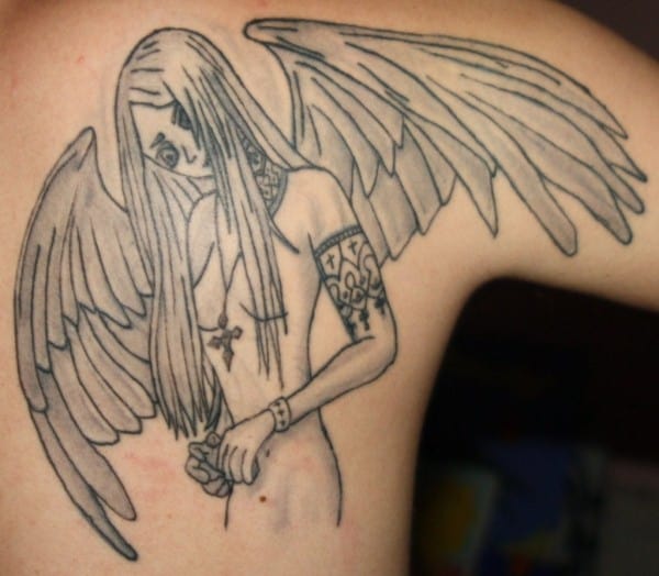 Angel Tattoo Picture