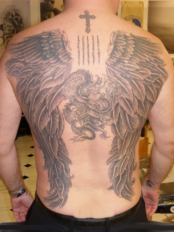 Angel Tattoos For Men Designs And Ideas