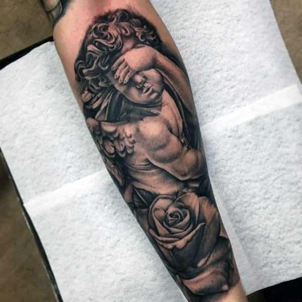 110 Best Guardian Angel Tattoos  Designs  Meanings 2019