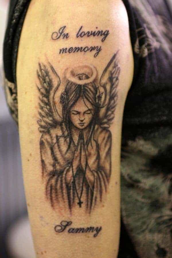 Angel Tattoos On Arm