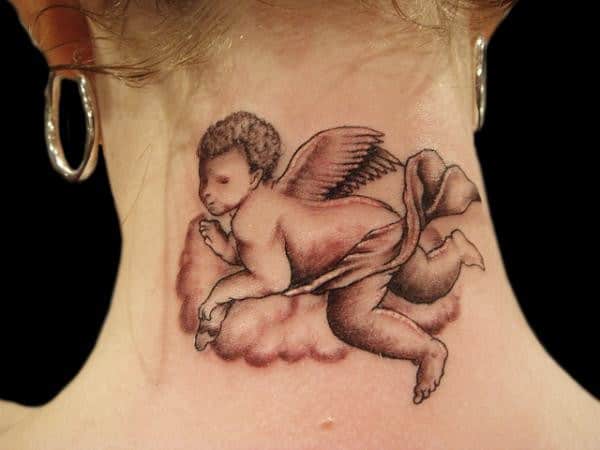 Angel Tattoos On Back