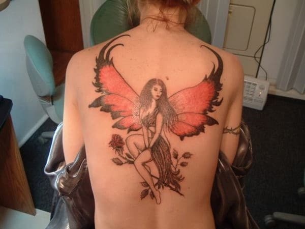 Cute Angel Tattoos For Women