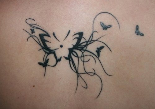 Cute Butterfly Tattoo