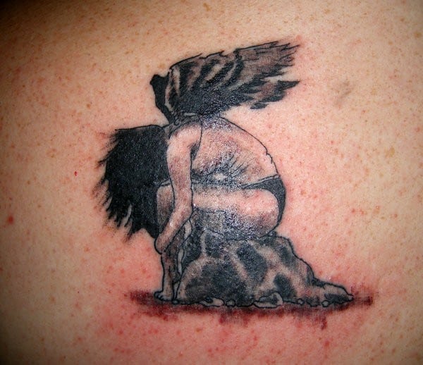 Fallen Angel Tattoo