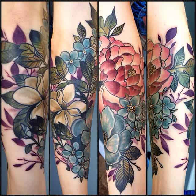 flora tattoos