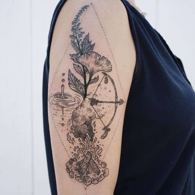 flora tattoos