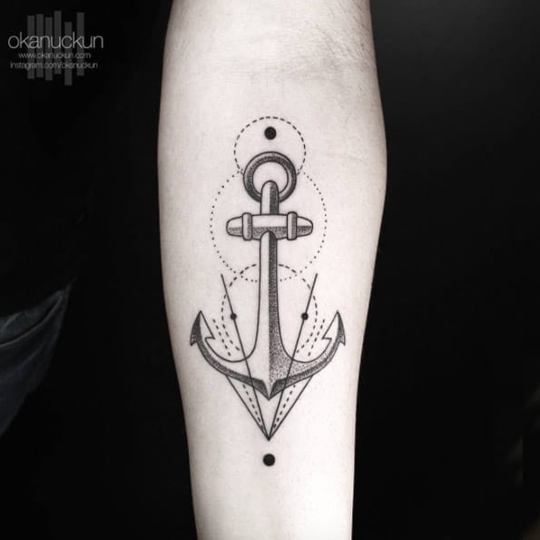 24 Small Anchor Tattoo Ideas For Men  Styleoholic