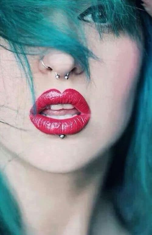 labret piercing 00034