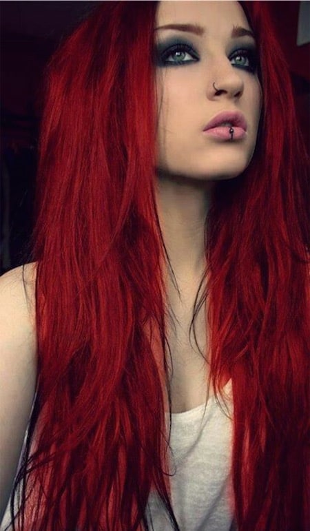 Pretty Piercing Labret Red