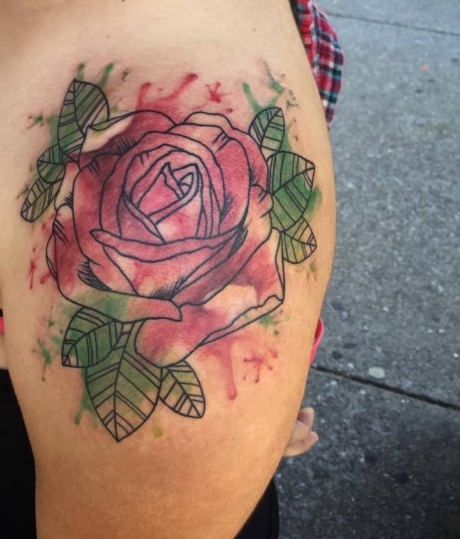 rose tattoos meaning