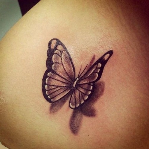 15 Gorgeous Shoulder Butterfly Tattoo Desgns  Pretty Designs