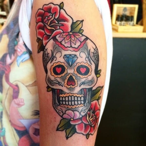 Sugar Skull Owl Tattoo Meaning