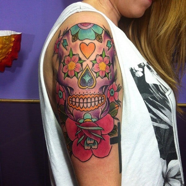 Sugar Skull Tattoo Designs Tumblr