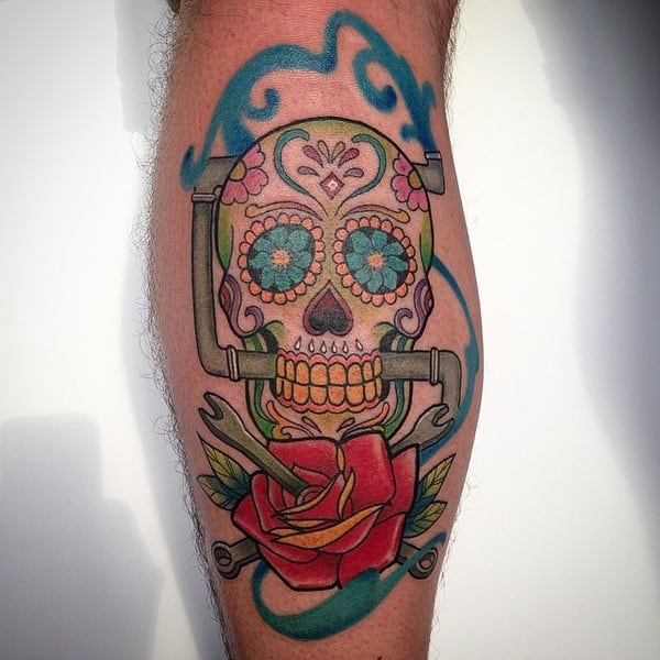 Sugar Skull Tattoo Designs