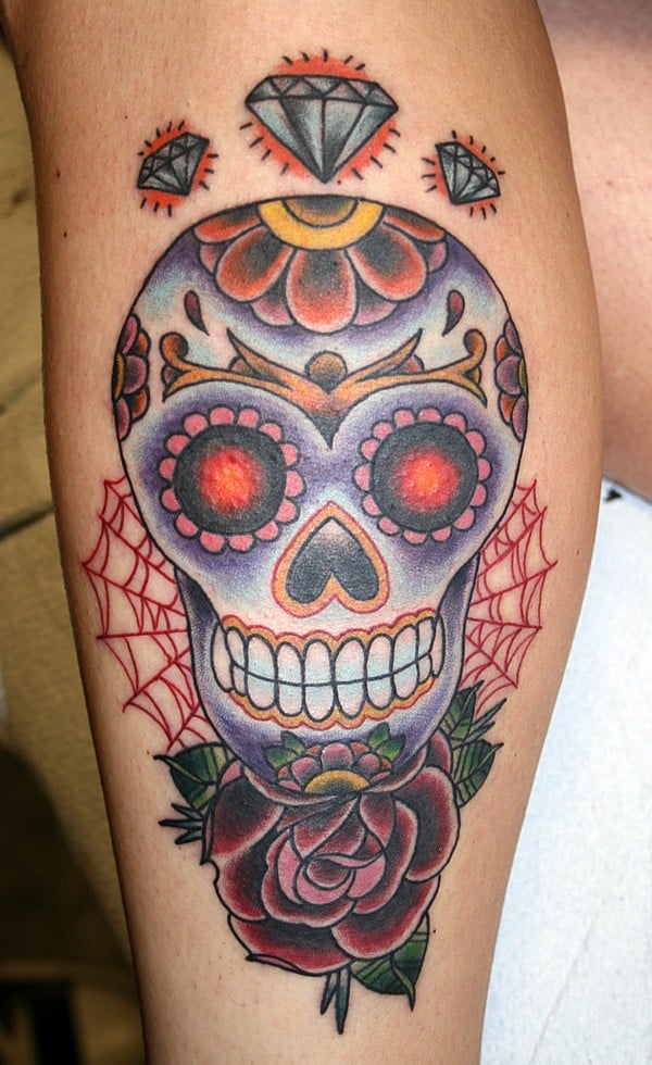 Sugar Skull Tattoos Designs