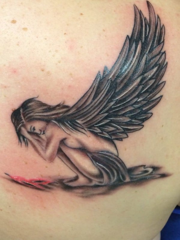 Weeping Angel Tattoo
