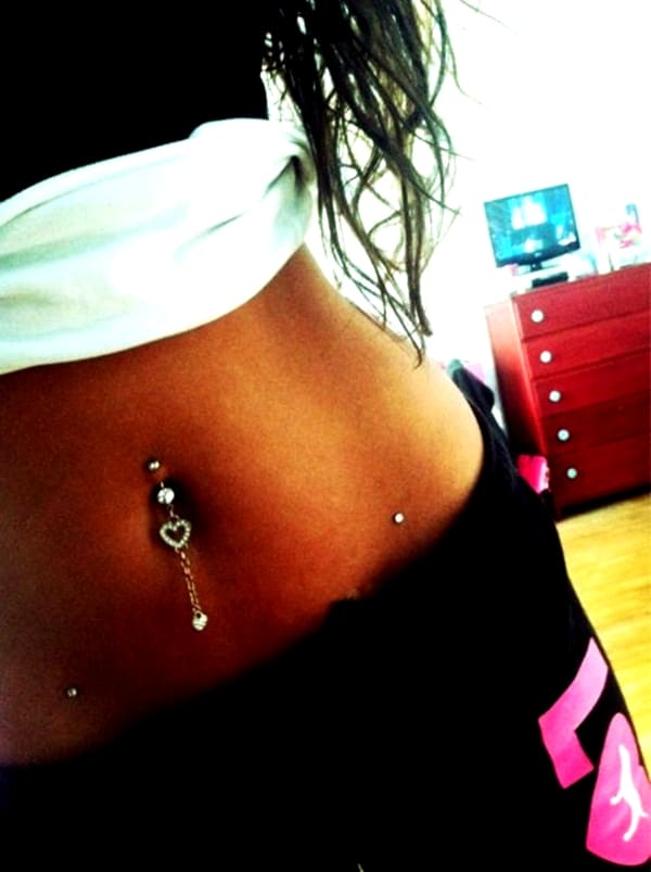 dermal on belly button