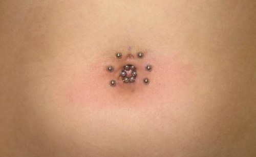 Belly Button Piercing Steel Ball