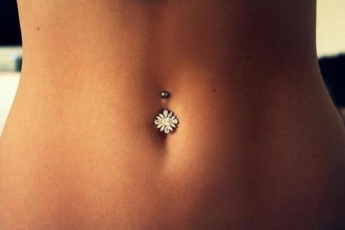 Belly Button Piercing Diamond